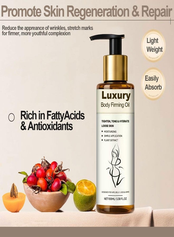 Zenbora Luxury Body Firming Oil, Anti-Cellulite After-Shower Massage Oil, Natural Botanical for Tightening & Lifting Crepey Abdomen/Belly/Thighs/Butt, Moisturize/Fade Signs of Wrinkles/Marks|100ML/3.38Fl.Oz - Image 4